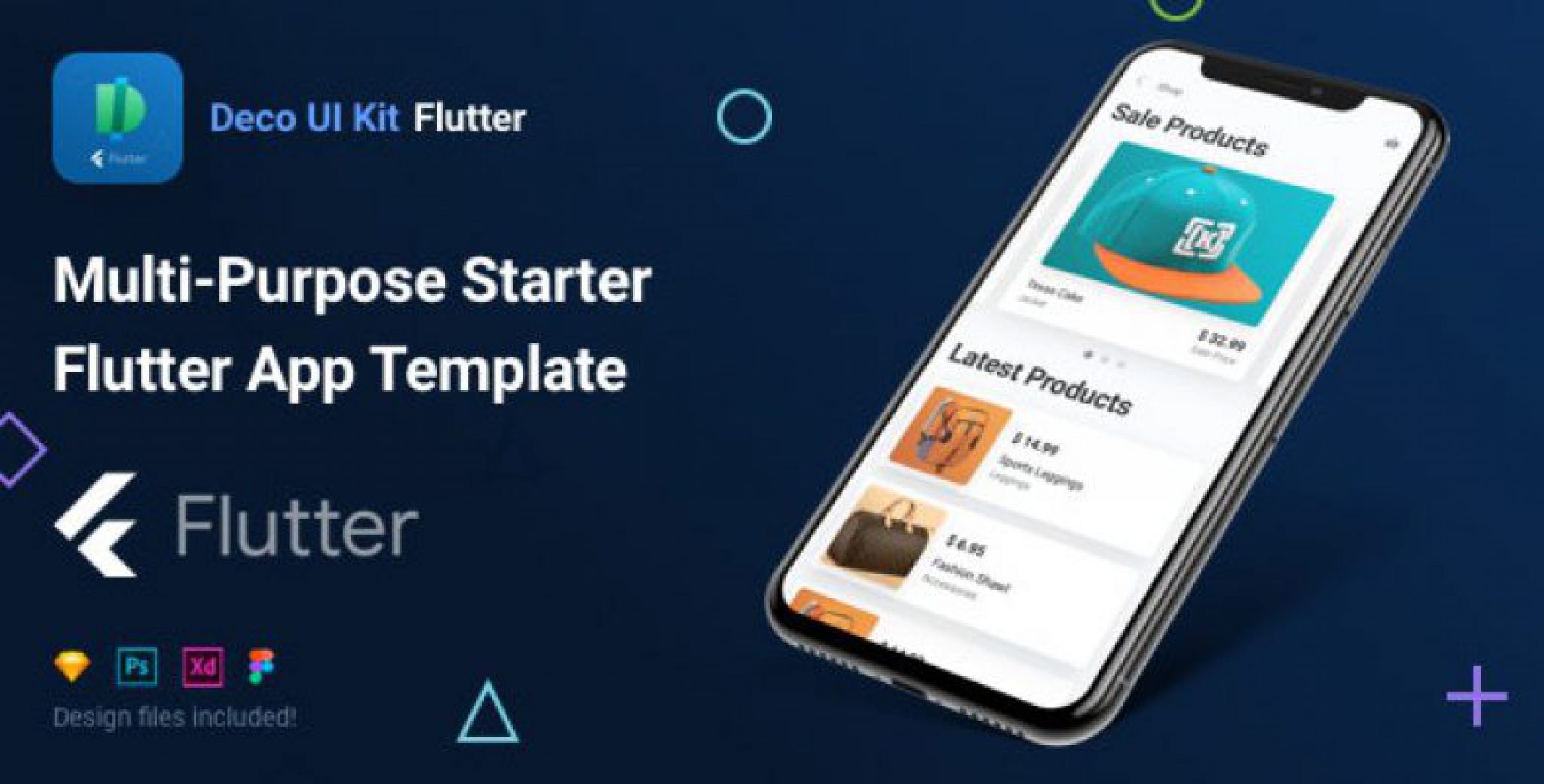 Deco UI Kit – Multi-purpose Starter Flutter App Template - Nulled