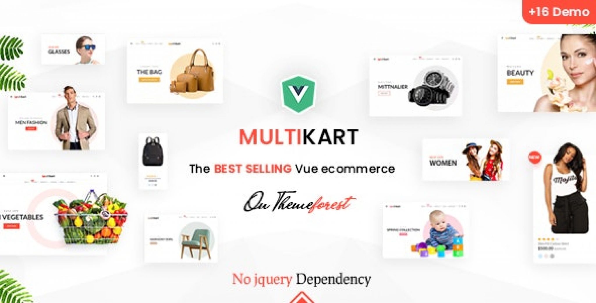Multikart Responsive Vuejs Nuxtjs eCommerce Template Nulled